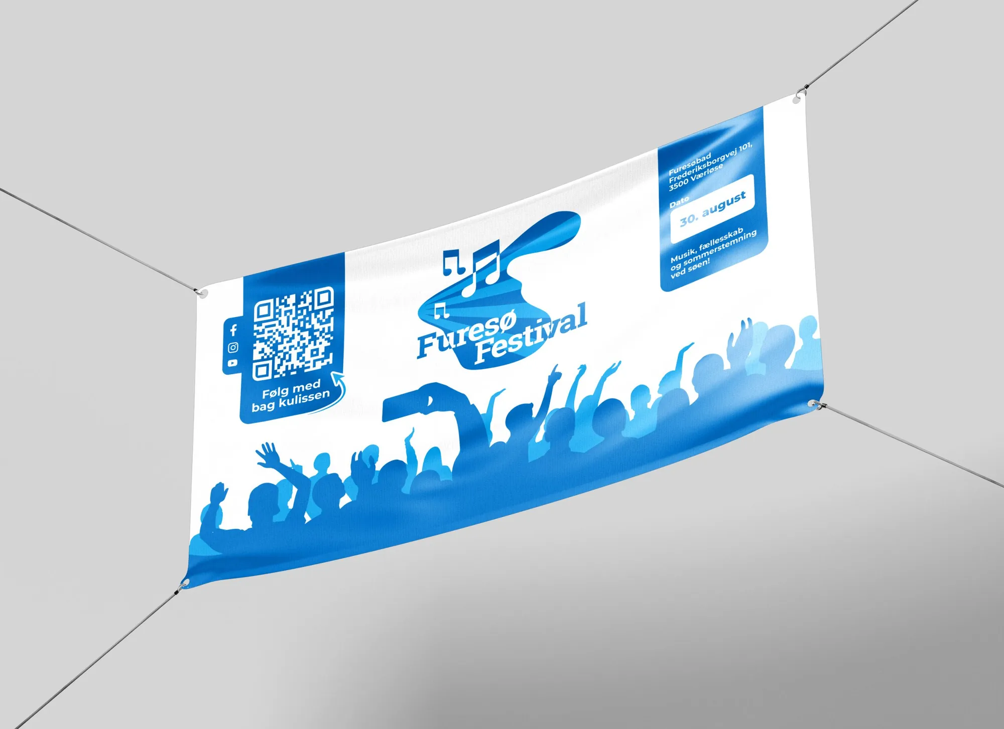 Furesø Festival – Banner