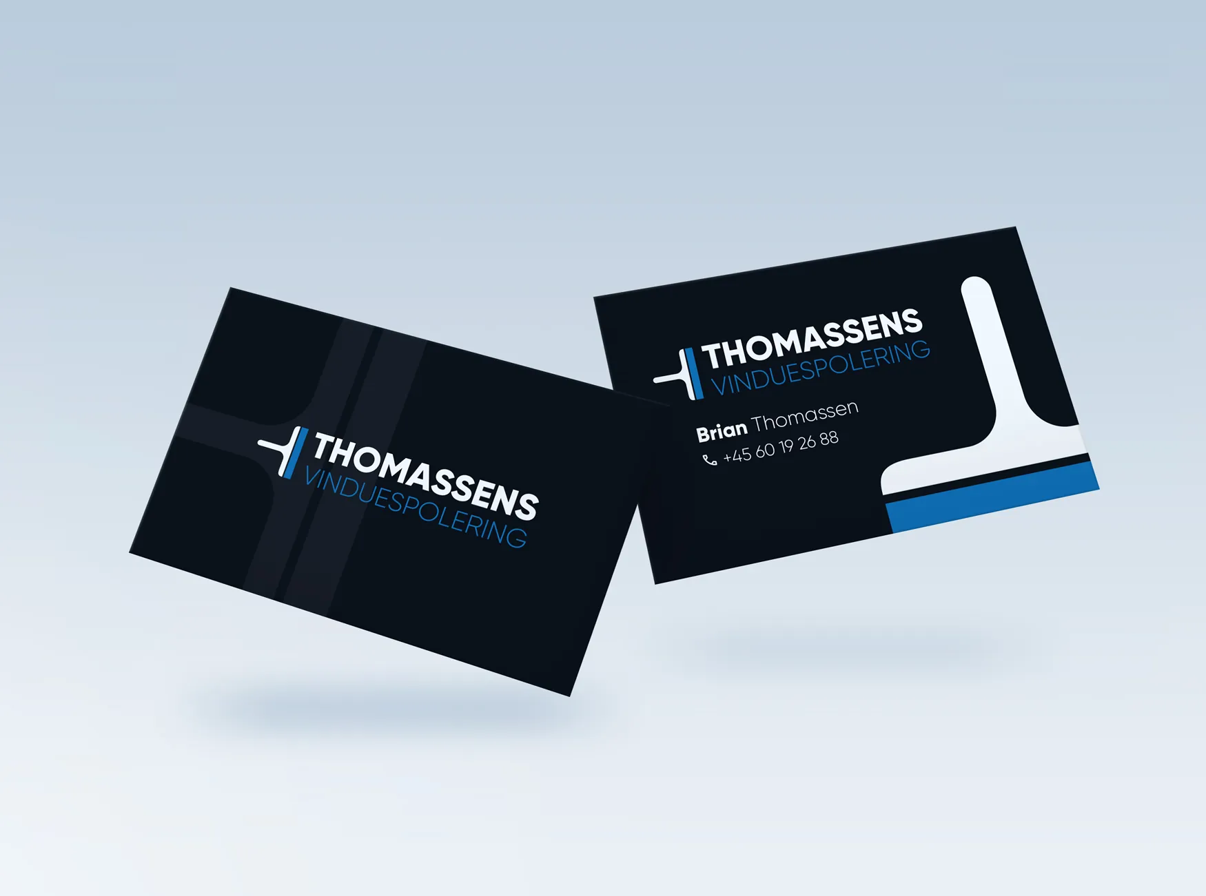Thomassens Vinduespolering – Visitkort