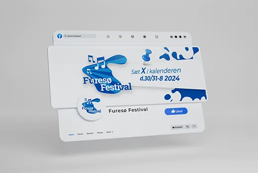 Furesø Festival – hjemmeside, sociale medier, markedsføring